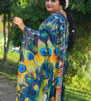 Puja Semi moslin Silk Saree TS-5302