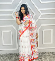সেমি মসলিন সিল্ক শাড়ী কোড- TS-5071
